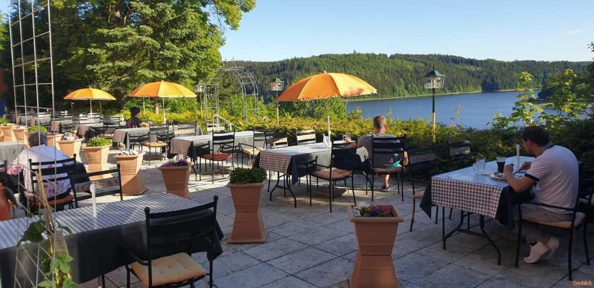 Hotel Seeblick Saalburg Exterior foto